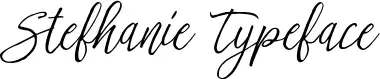 Stefhanie Typeface