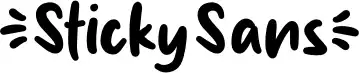 Sticky Sans