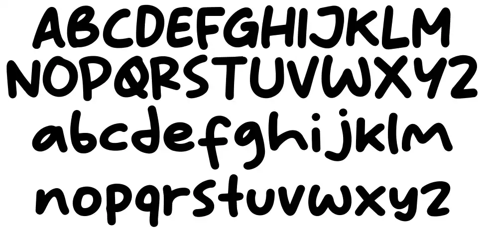 Stop Bullyingfont specimens