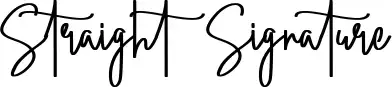 Straight Signature