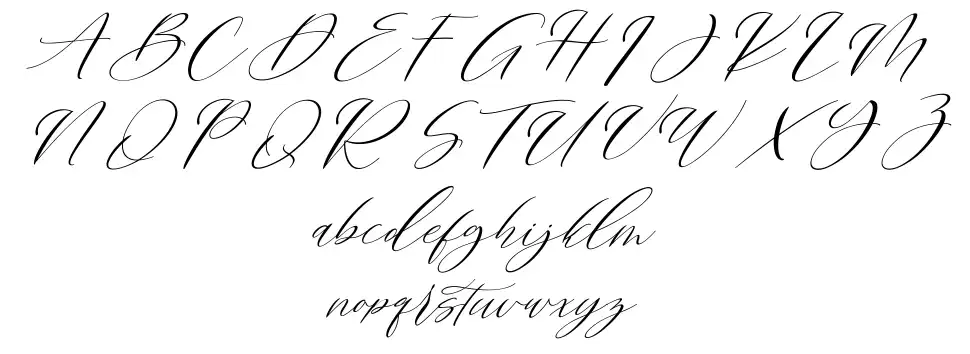 Streat linefont specimens