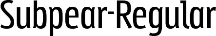 Subpear-Regular