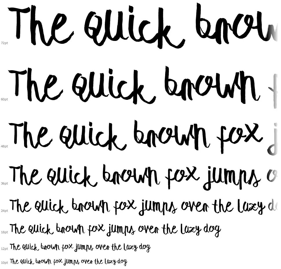 Summer Soul Scriptfont waterfall