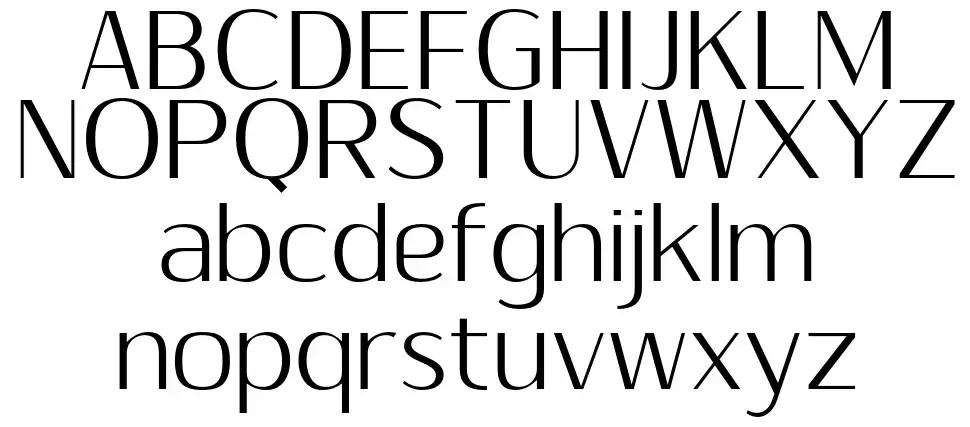 Sumptuous Lightfont specimens