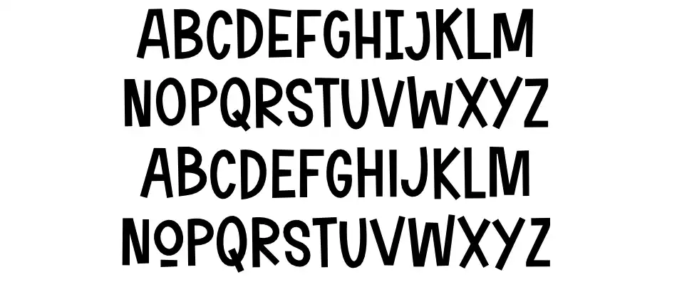 Sunday & Mondayfont specimens