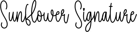 Sunflower Signature