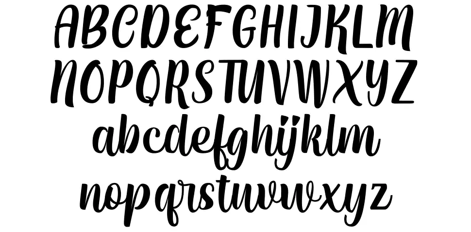 Sunny Cloudyfont specimens