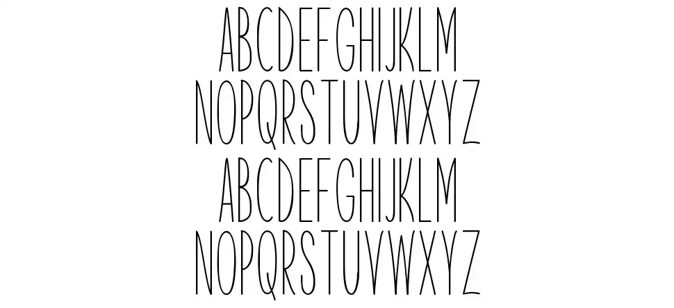 Suppositionfont specimens