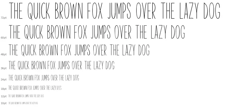 Suppositionfont waterfall