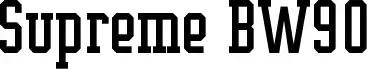 Supreme BW90