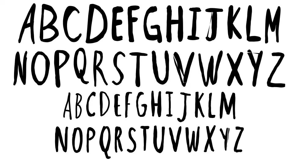 Sweet Darknessfont specimens