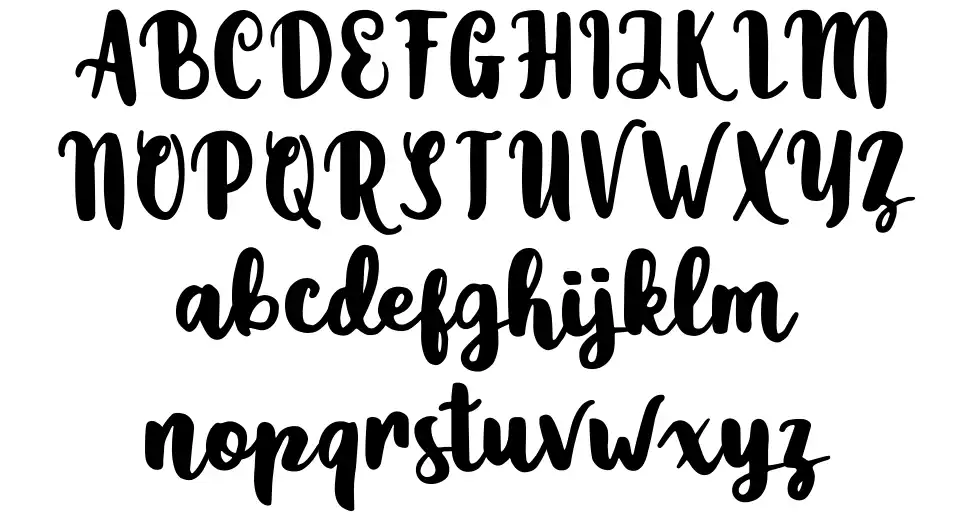 Sweety Lovelyfont specimens
