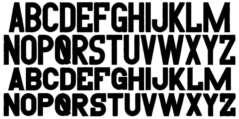 Sweetzyfont specimens