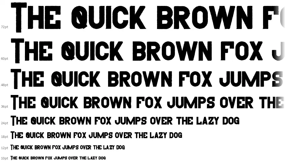 Sweetzyfont waterfall