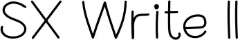 SX Write II