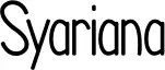 Syariana