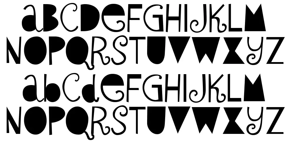 Sybil Greenfont specimens