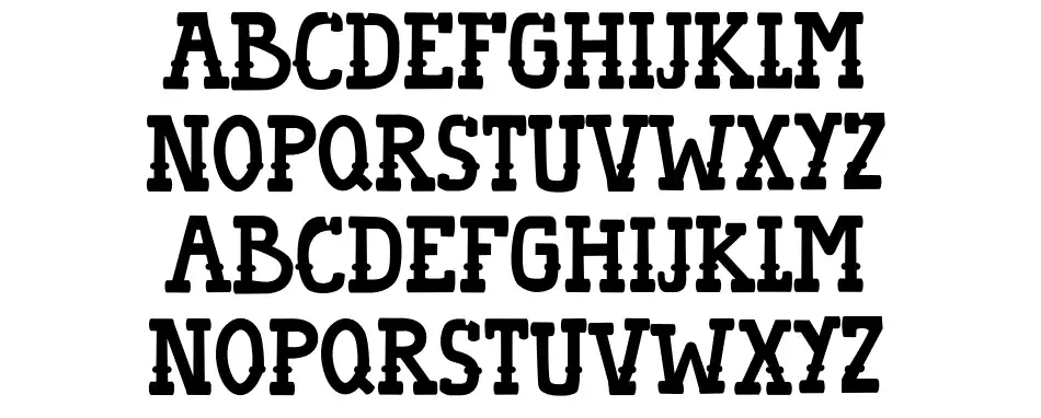 Tacoday Especímenes Tacodayfont specimens