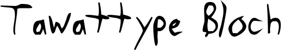 Tawattype Bloch