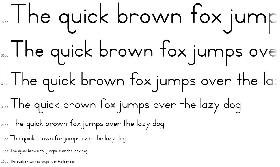 TC KidsType Cascada TC KidsTypefont waterfall