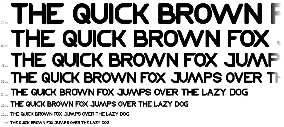 Techniquefont waterfall