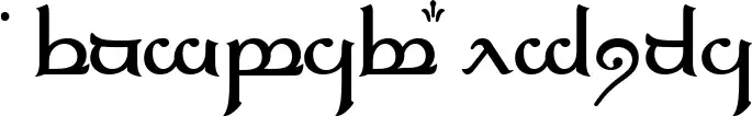 Tengwar Elfica
