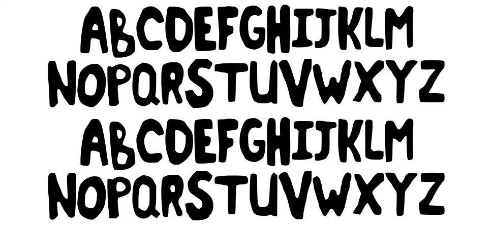 Terminantfont specimens
