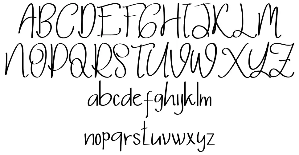 Thalia Hillaryfont specimens