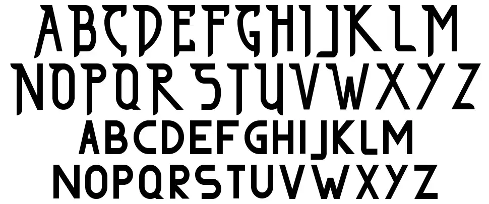 The Affordfont specimens