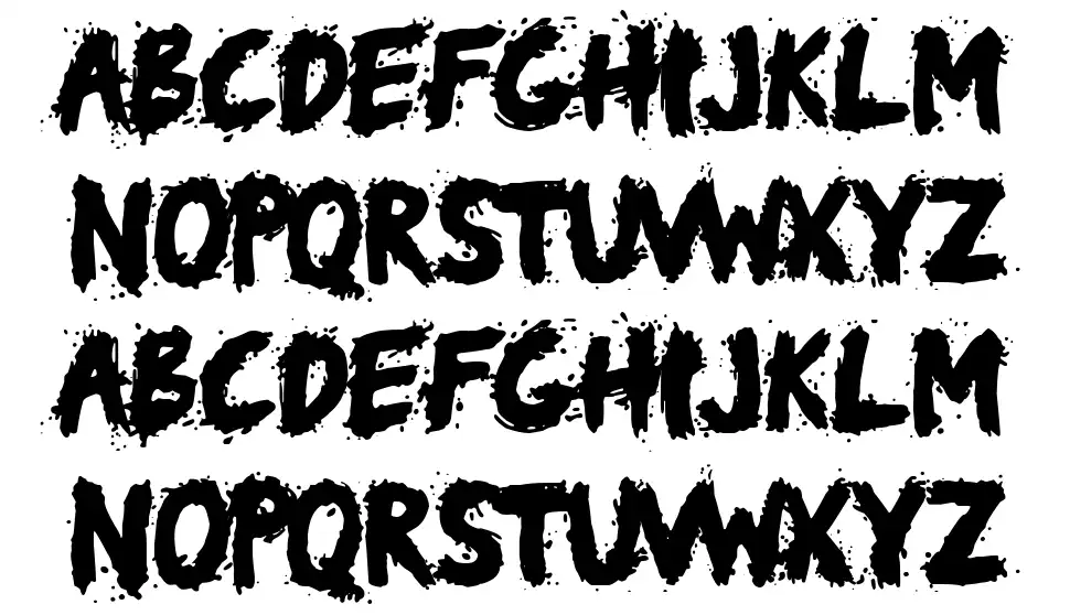 The Enemigofont specimens