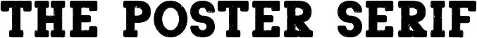 The Poster Serif