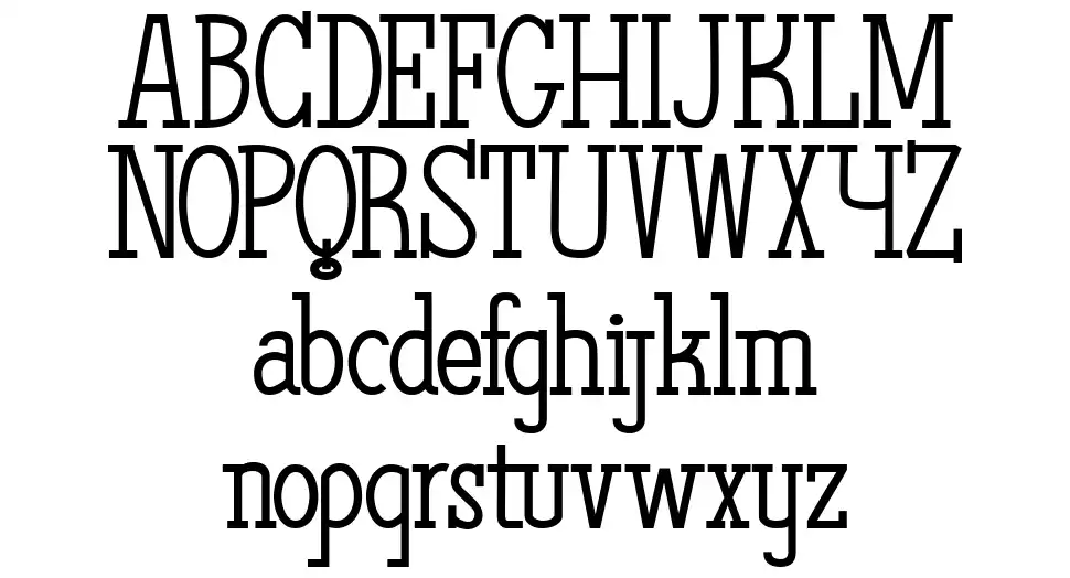 The Quest of Discoveriesfont specimens
