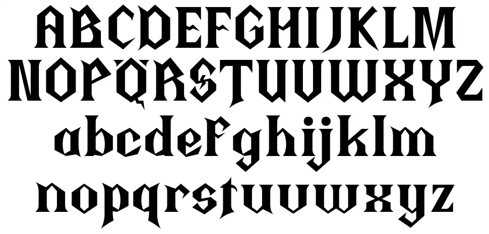 Thiqallfont specimens