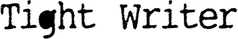 Tight Writer