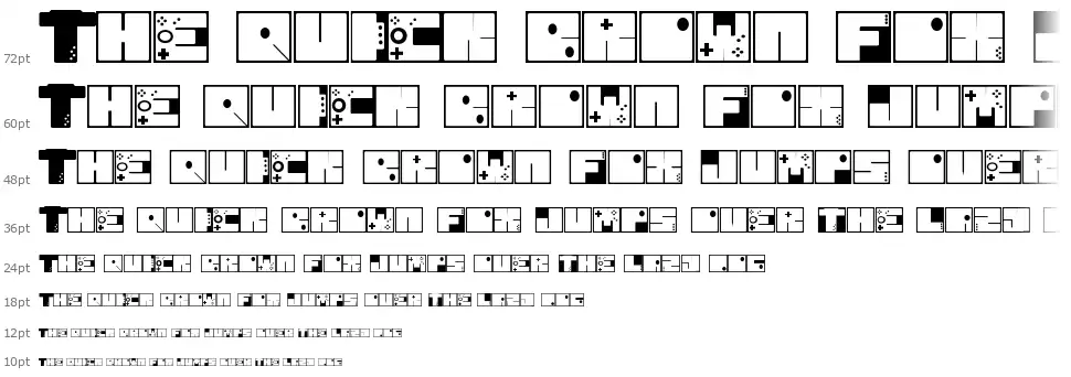 To 64font waterfall