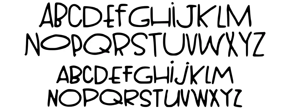 Top Heavyfont specimens