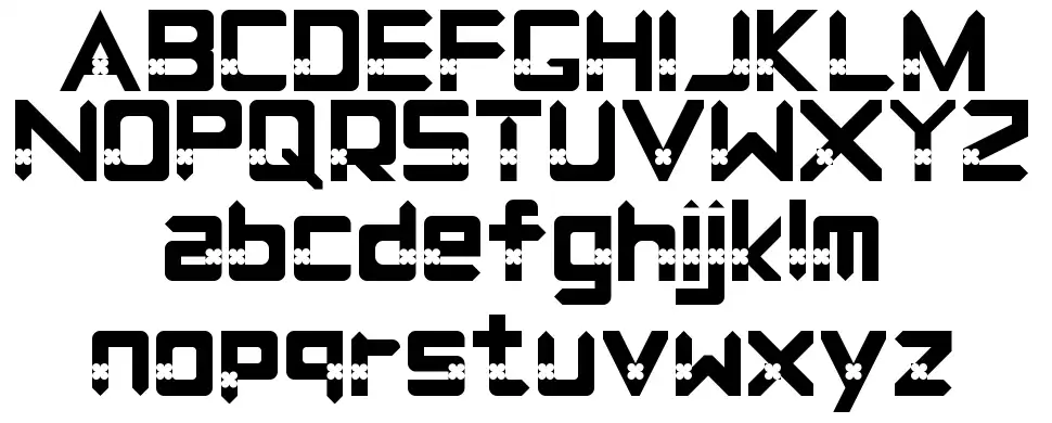 Travel Flowerfont specimens