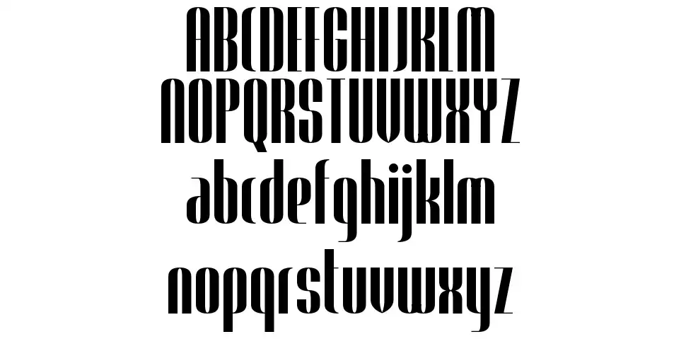 Trendgetterfont specimens