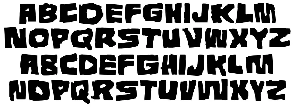 Tunnepintafont specimens