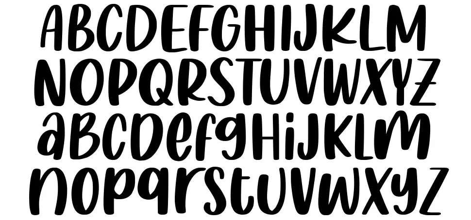 Twist Jellyfont specimens