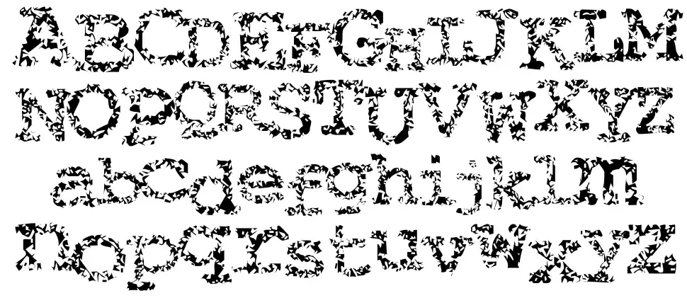 Typewriter from Hellfont specimens