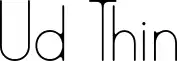Ud Thin
