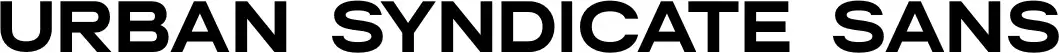 Urban Syndicate Sans