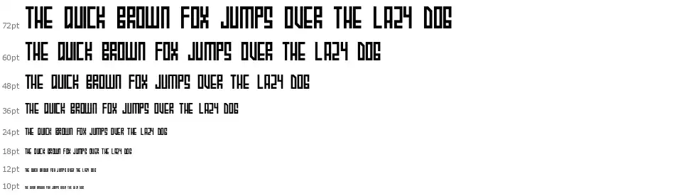 Uzbek Neue Luxationfont waterfall