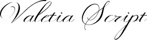 Valetia Script