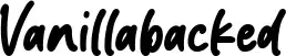 Vanillabacked