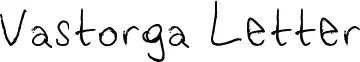 Vastorga Letter