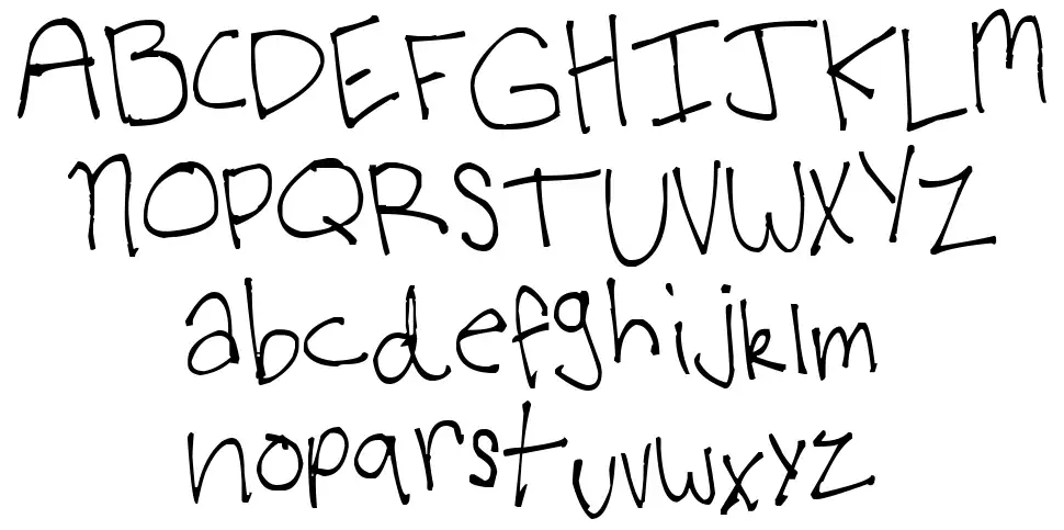 Virginia's Kool Fontfont specimens