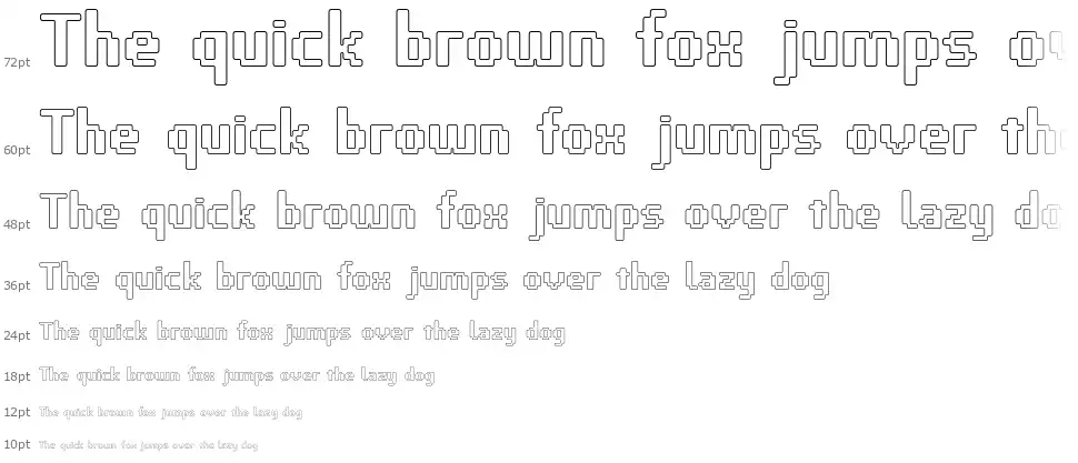 VP Pixel Profont waterfall