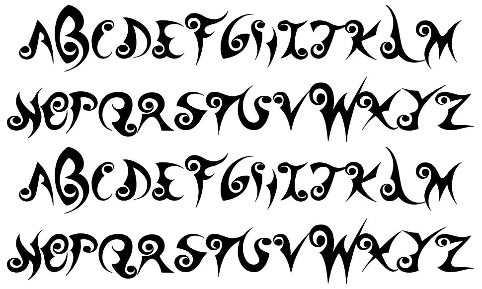 Wander Ballfont specimens